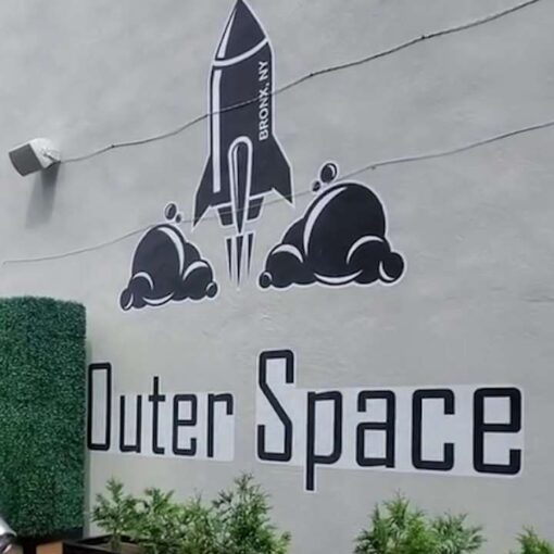 Lynette Thomas visits The Outer Space, Bronx NY